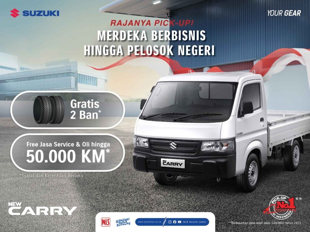 promo suzuki new carry pickup hari kemerdekaan